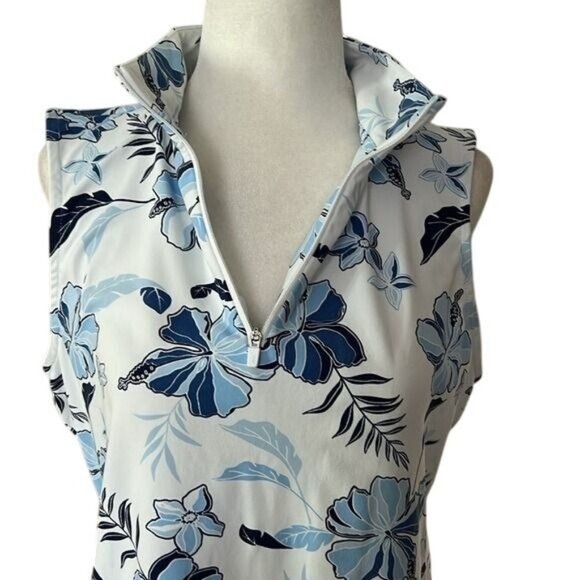 IZOD Performance XL Sleeveless Active Golf Tank Top Athletic UPF Shirt Tennis - Picture 2 of 11